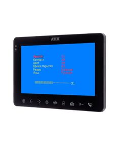 AT-I-M710C/T Black ATIX Цветной домофон, фото  AT-I-M710C/T Black ATIX Цветной домофон, фото [no] | domofonn.ru
