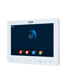 AT-I-M711C/T White ATIX Цветной домофон, фото  AT-I-M711C/T White ATIX Цветной домофон, фото [no] | domofonn.ru