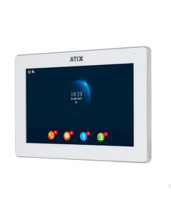 AT-I-M722F/IW White ATIX Цветной WIFI домофон, фото  AT-I-M722F/IW White ATIX Цветной WIFI домофон, фото [no] | domofonn.ru