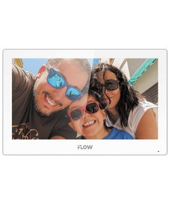F-VI-3445IPWE1/White iFLOW IP-видеодомофон, фото  F-VI-3445IPWE1/White iFLOW IP-видеодомофон, фото [no] | domofonn.ru