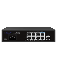 TR-NS1109-120-8PoE TRASSIR PoE-коммутатор, фото  TR-NS1109-120-8PoE TRASSIR PoE-коммутатор, фото [no] | domofonn.ru