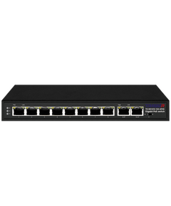 TR-NS1410-120-8POE TRASSIR PoE-коммутатор, фото  TR-NS1410-120-8POE TRASSIR PoE-коммутатор, фото [no] | domofonn.ru