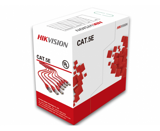Кабель UTP CAT 5E Hikvision DS-1LN5E-S, фото  Кабель UTP CAT 5E Hikvision DS-1LN5E-S, фото [no] | domofonn.ru