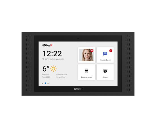 AT-10 BLACK BAS-IP IP-видеодомофон, фото  AT-10 BLACK BAS-IP IP-видеодомофон, фото [no] | domofonn.ru