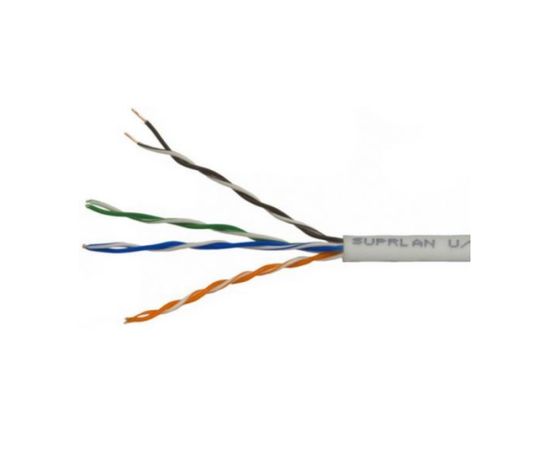 Suprlan Standard U/UTP CAT5E 4PR AWG24 CU PVC Indoor 305 m (01-0328-7), фото  Suprlan Standard U/UTP CAT5E 4PR AWG24 CU PVC Indoor 305 m (01-0328-7), фото [no] | domofonn.ru
