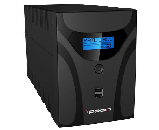 Ippon Smart Power Pro II Euro 2200, 2200 ВА Источник бесперебойного питания, фото  Ippon Smart Power Pro II Euro 2200, 2200 ВА Источник бесперебойного питания, фото [no] | domofonn.ru