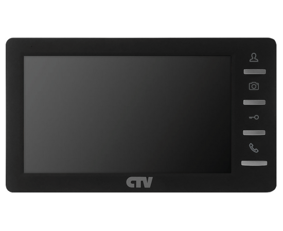 СTV-M1701 Plus Чёрный CTV Видеодомофон, фото  СTV-M1701 Plus Чёрный CTV Видеодомофон, фото [no] | domofonn.ru