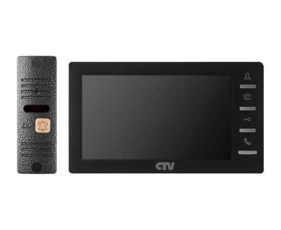 CTV-DP1701S Черный CTV Комплект цветного видеодомофона, фото  CTV-DP1701S Черный CTV Комплект цветного видеодомофона, фото [no] | domofonn.ru