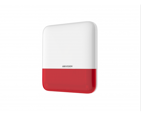 SirenOut(Red) AX PRO (DS-PS1-E-WE) Беспроводной уличный оповещатель, фото  SirenOut(Red) AX PRO (DS-PS1-E-WE) Беспроводной уличный оповещатель, фото [no] | domofonn.ru