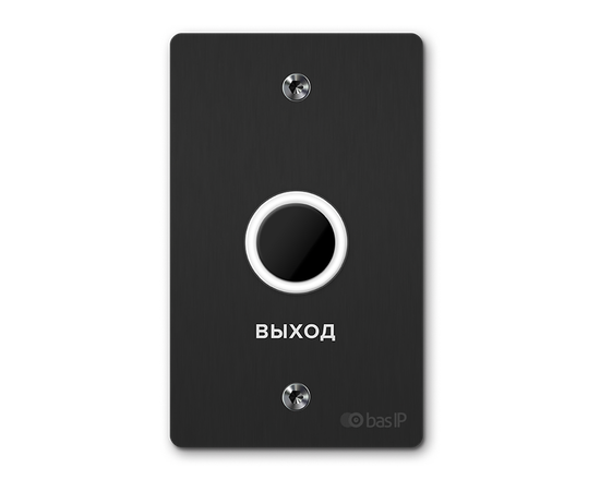 SH-45TR BLACK BAS-IP Бесконтактная кнопка выхода, фото  SH-45TR BLACK BAS-IP Бесконтактная кнопка выхода, фото [no] | domofonn.ru