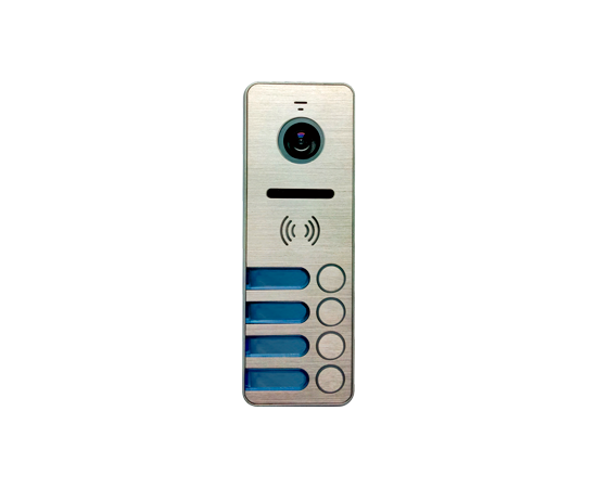 Tantos iPanel 2 Металл 4 абонента Вызывная панель, фото , изображение 2 Tantos iPanel 2 Металл 4 абонента Вызывная панель, фото [no] | domofonn.ru