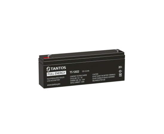 Аккумулятор 12В 2,2 А∙ч (TS 12022) Tantos, фото  Аккумулятор 12В 2,2 А∙ч (TS 12022) Tantos, фото [no] | domofonn.ru