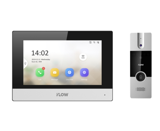F-VI-5342H iFLOW IP-комплект видеодомофонии, фото  F-VI-5342H iFLOW IP-комплект видеодомофонии, фото [no] | domofonn.ru