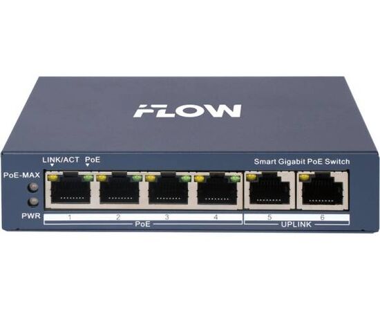 F-SW-EM206POE-VM iFLOW Сетевой коммутатор, фото  F-SW-EM206POE-VM iFLOW Сетевой коммутатор, фото [no] | domofonn.ru