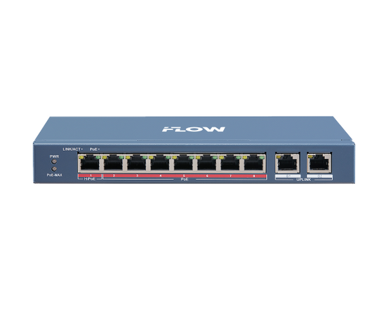 F-SW-EU410HPOE-V iFLOW Сетевой коммутатор, фото  F-SW-EU410HPOE-V iFLOW Сетевой коммутатор, фото [no] | domofonn.ru