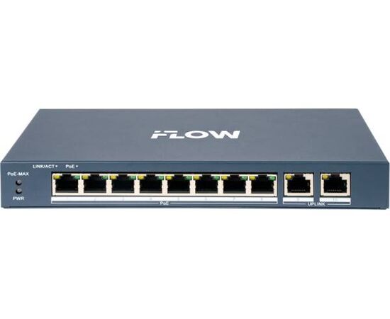 F-SW-EM410POE-VM/L iFLOW Сетевой коммутатор, фото  F-SW-EM410POE-VM/L iFLOW Сетевой коммутатор, фото [no] | domofonn.ru