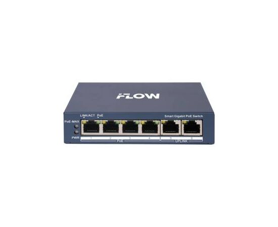 F-SW-EM606POE-VM/L iFLOW Сетевой коммутатор, фото  F-SW-EM606POE-VM/L iFLOW Сетевой коммутатор, фото [no] | domofonn.ru