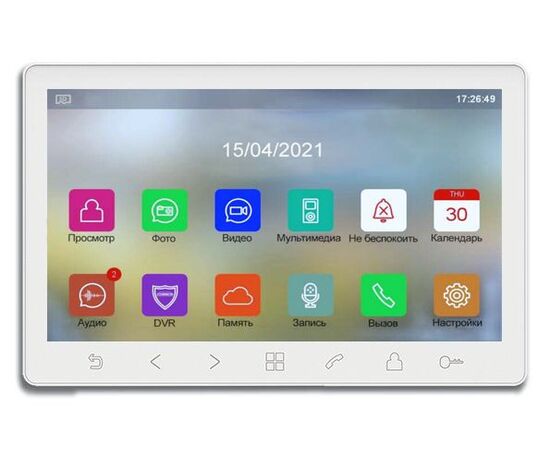 Prime HD SE White Tantos видеодомофон, фото  Prime HD SE White Tantos видеодомофон, фото [no] | domofonn.ru