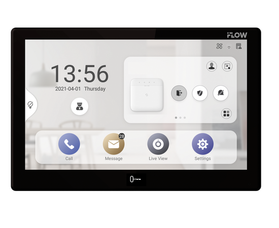 F-VI-3561IPWE1/Black iFLOW IP-видеодомофон, фото  F-VI-3561IPWE1/Black iFLOW IP-видеодомофон, фото [no] | domofonn.ru