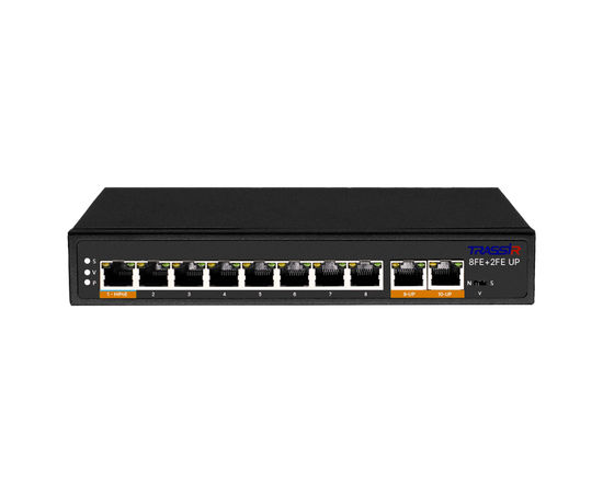 TR-NS1110-120-8POE TRASSIR PoE-коммутатор, фото  TR-NS1110-120-8POE TRASSIR PoE-коммутатор, фото [no] | domofonn.ru