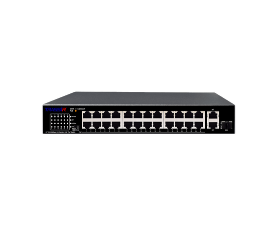 TR-NS1126-225-24PoE (D) TRASSIR PoE-коммутатор, фото  TR-NS1126-225-24PoE (D) TRASSIR PoE-коммутатор, фото [no] | domofonn.ru