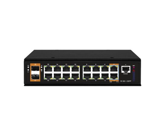 TR-NS25182S-600-16POE TRASSIR PoE-коммутатор, фото  TR-NS25182S-600-16POE TRASSIR PoE-коммутатор, фото [no] | domofonn.ru