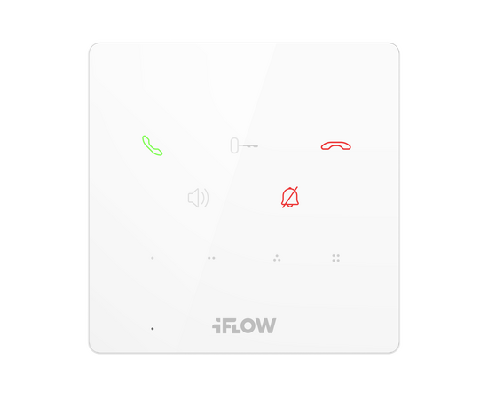 F-VI-3301IPE1/White iFLOW IP-видеодомофон, фото  F-VI-3301IPE1/White iFLOW IP-видеодомофон, фото [no] | domofonn.ru