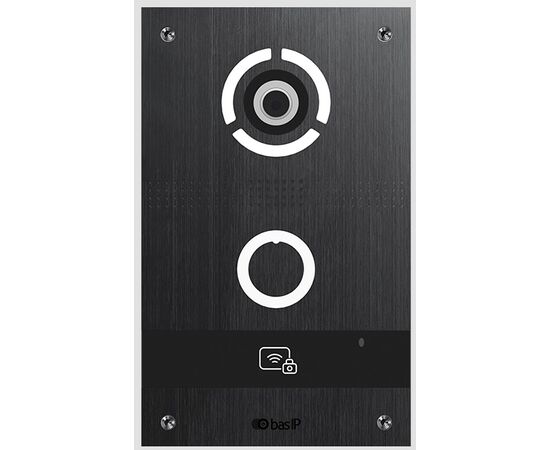 AV-08FBL BLACK BAS-IP Вызывная панель индивидуальная, фото  AV-08FBL BLACK BAS-IP Вызывная панель индивидуальная, фото [no] | domofonn.ru