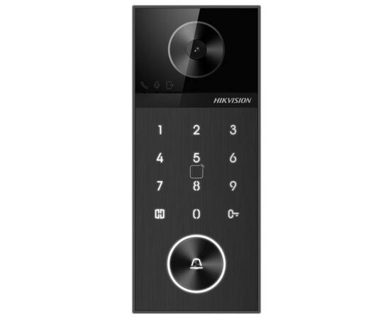 DS-KV6124-WBE1 Hikvision 4Мп IP вызывная панель, фото  DS-KV6124-WBE1 Hikvision 4Мп IP вызывная панель, фото [no] | domofonn.ru