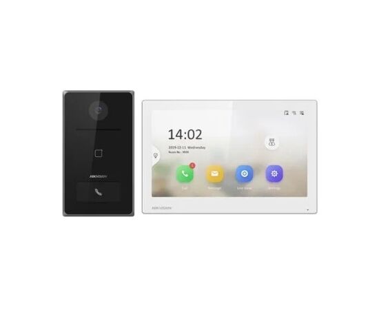 DS-KIS608-P Hikvision IP-комплект видеодомофонии, фото  DS-KIS608-P Hikvision IP-комплект видеодомофонии, фото [no] | domofonn.ru