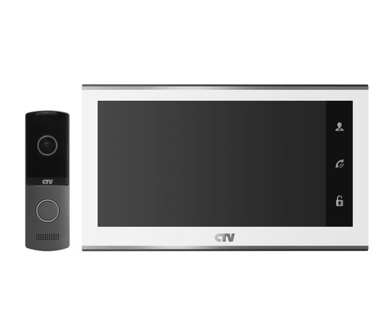 CTV-DP2702MD Белый CTV Комплект домофона, фото  CTV-DP2702MD Белый CTV Комплект домофона, фото [no] | domofonn.ru