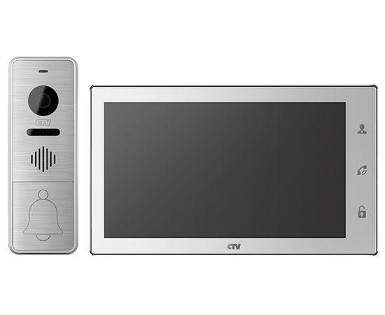 CTV-DP4706AHD W Белый CTV Комплект домофона, фото  CTV-DP4706AHD W Белый CTV Комплект домофона, фото [no] | domofonn.ru